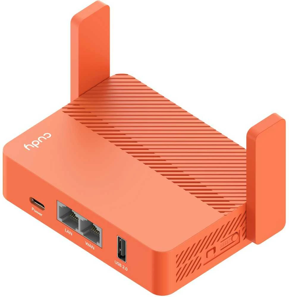 Belaidis Maršrutizatorius - Cudy AC1200 Fast Ethernet Oranžinis