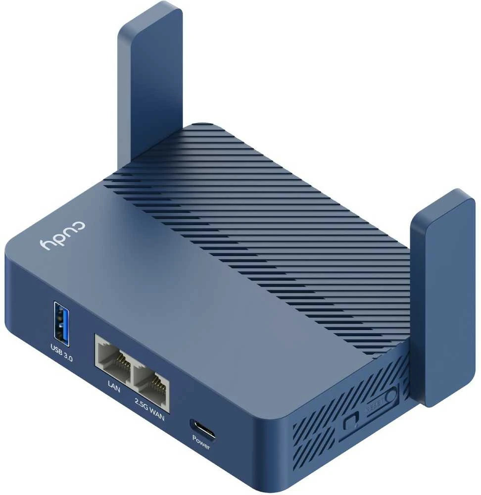 Belaidis Maršrutizatorius - Cudy AX3000 Gigabit Ethernet Wi-Fi 6 Mėlynas