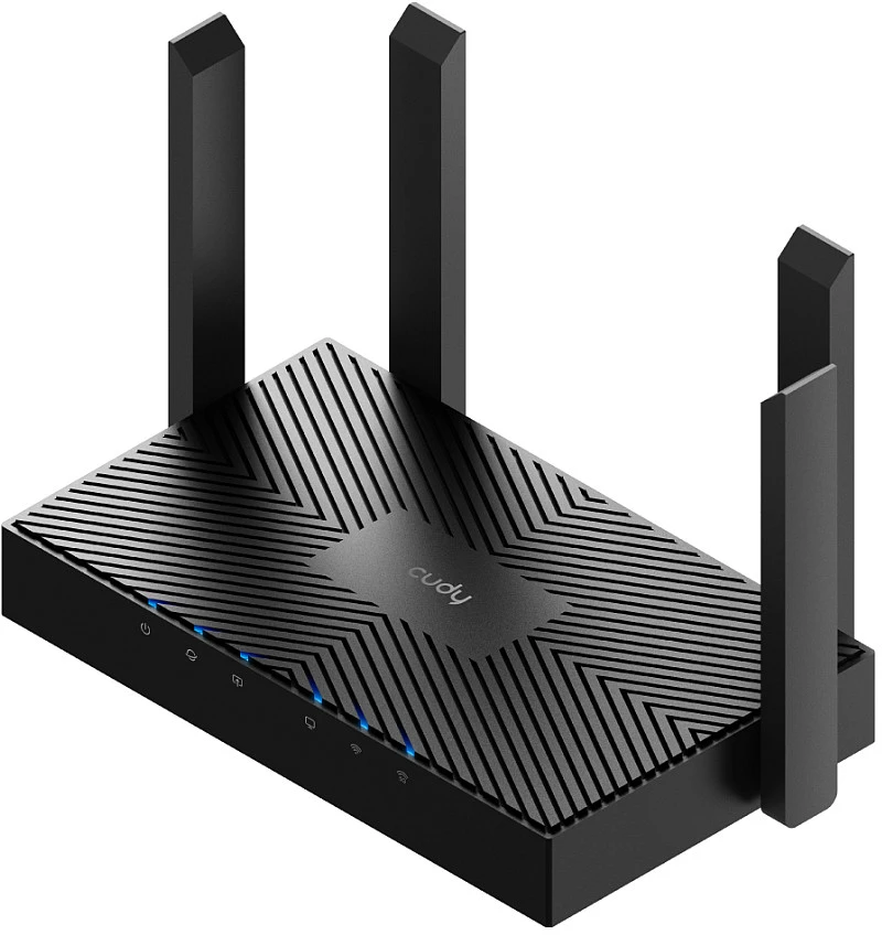 Belaidis Maršrutizatorius - Cudy WR3000 Gigabit Dual-Band 2.4/5 GHz Juodas