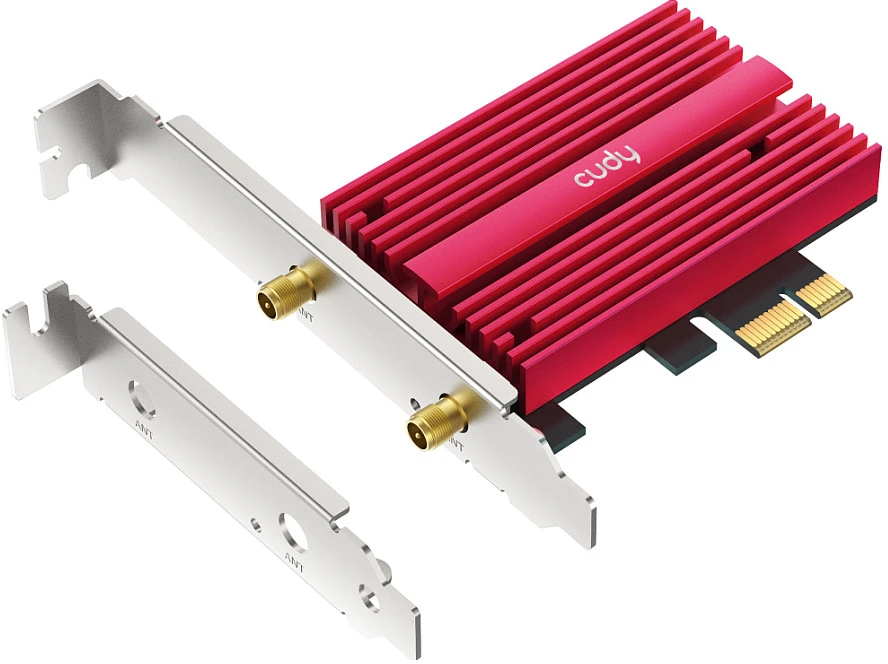 Cudy WE9300S tinklo plokštė Vidinis WLAN / „Bluetooth“ 5765 Mbit/s