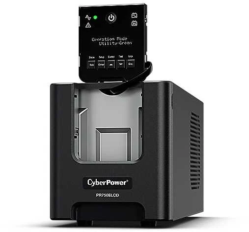 CyberPower Cyber Power UPS PR750ELCD 675W bokštas (IEC C13)