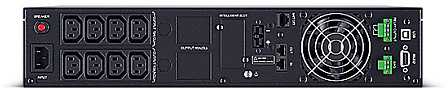 CyberPower OLS2000ERT2UA-B, dvigubos konversijos (internetinis), 2 kVA, 1800 W, grynas sinusas, 190 V, 300 V