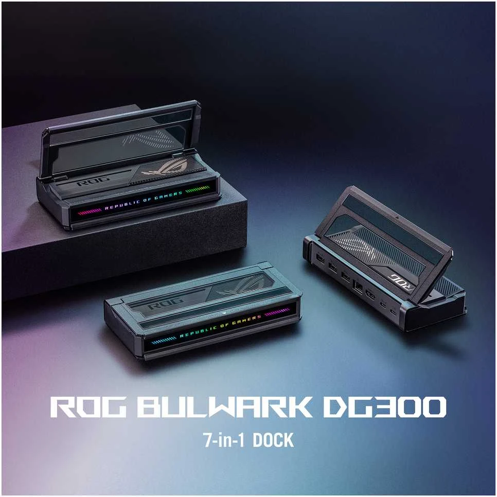 ASUS DG300 ROG Castra dokas, WW, 10 dalių