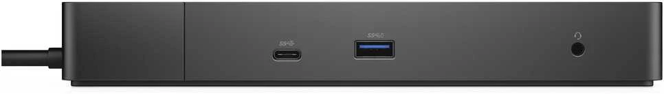 „Dell Performance Dock WD19DC“ 240 W, 2 x USB-C, dvigubas kabelis, juodas