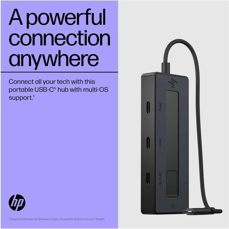 Hewlett Packard (HP) HP 4K USB-C kelių prievadų šakotuvas