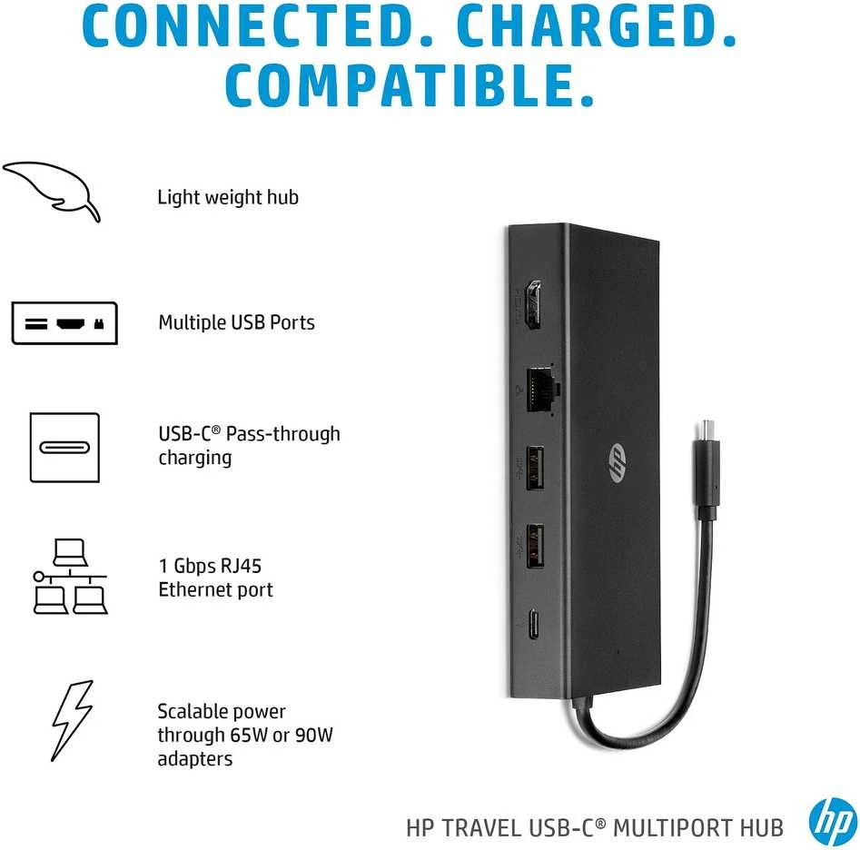 Hewlett Packard (HP) HP Travel Hub – prievado replikatorius