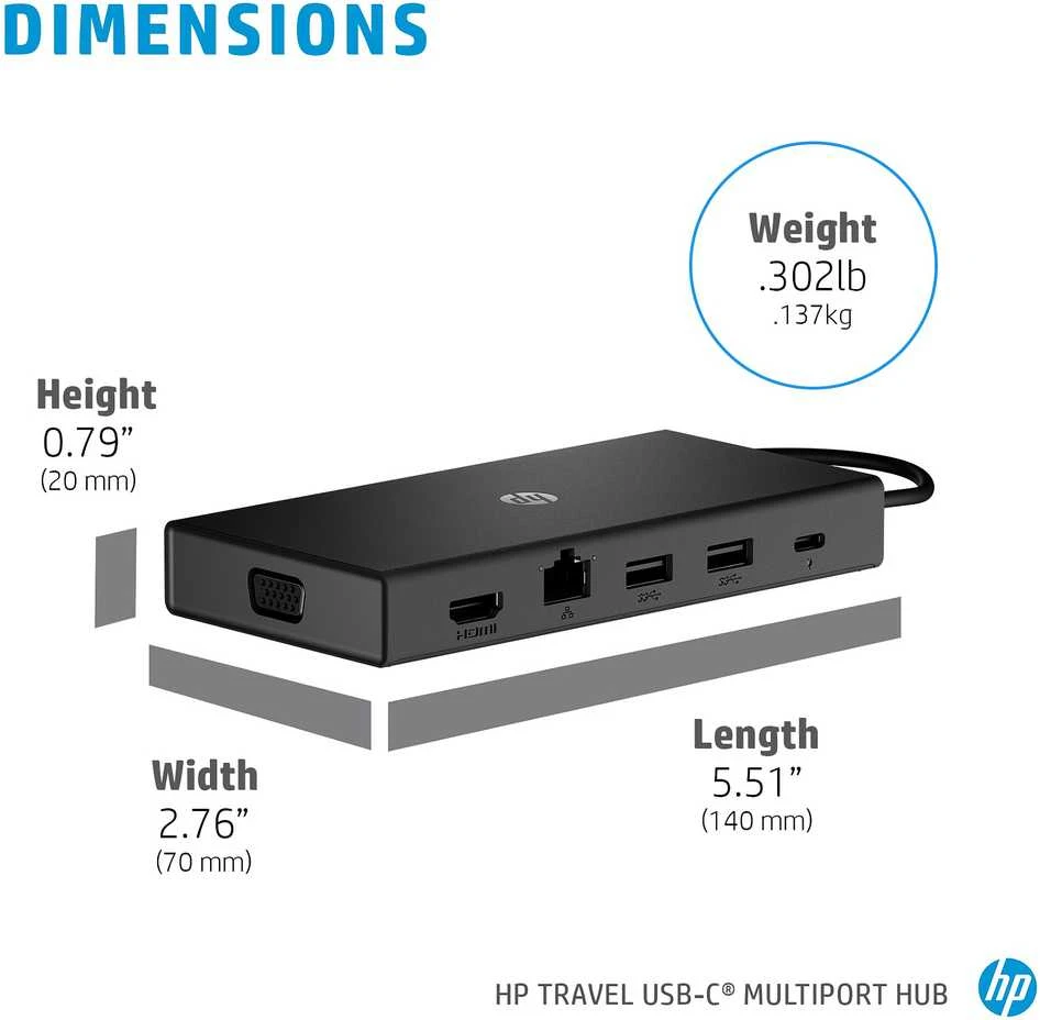 Hewlett Packard (HP) HP Travel Hub – prievado replikatorius