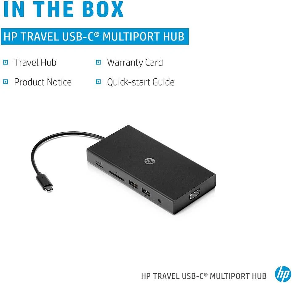 Hewlett Packard (HP) HP Travel Hub – prievado replikatorius