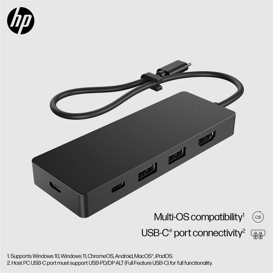 Hewlett Packard (HP) HP USB-C Travel Hub G3