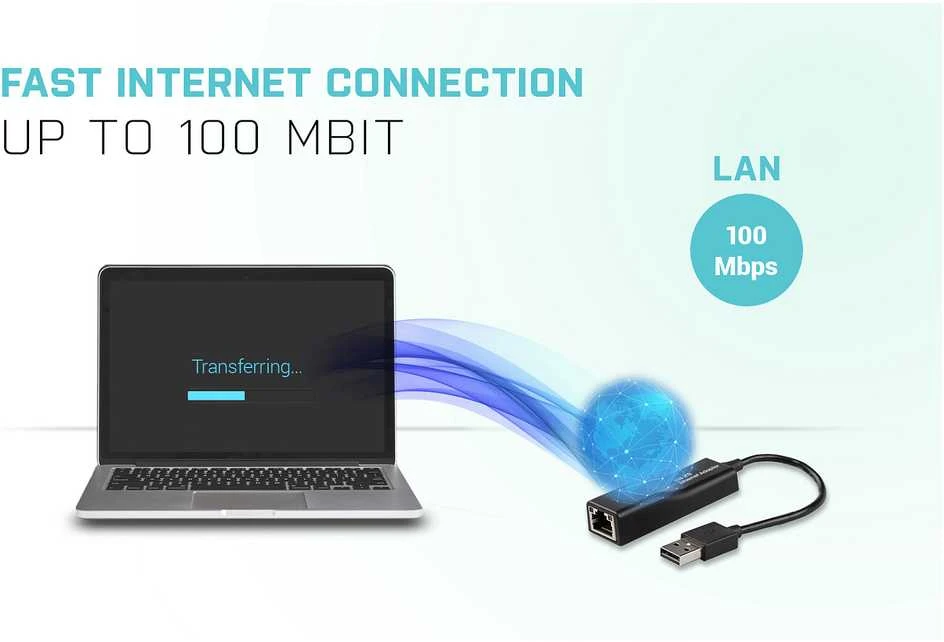 I-tec Advance U2LAN tinklo plokštė Eternetas 100 Mbit/ai