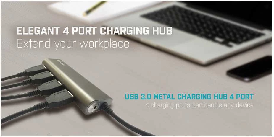 I-tec Superspeed USB 3.0  4 prievadų USB šakotuvas (U3HUB448)