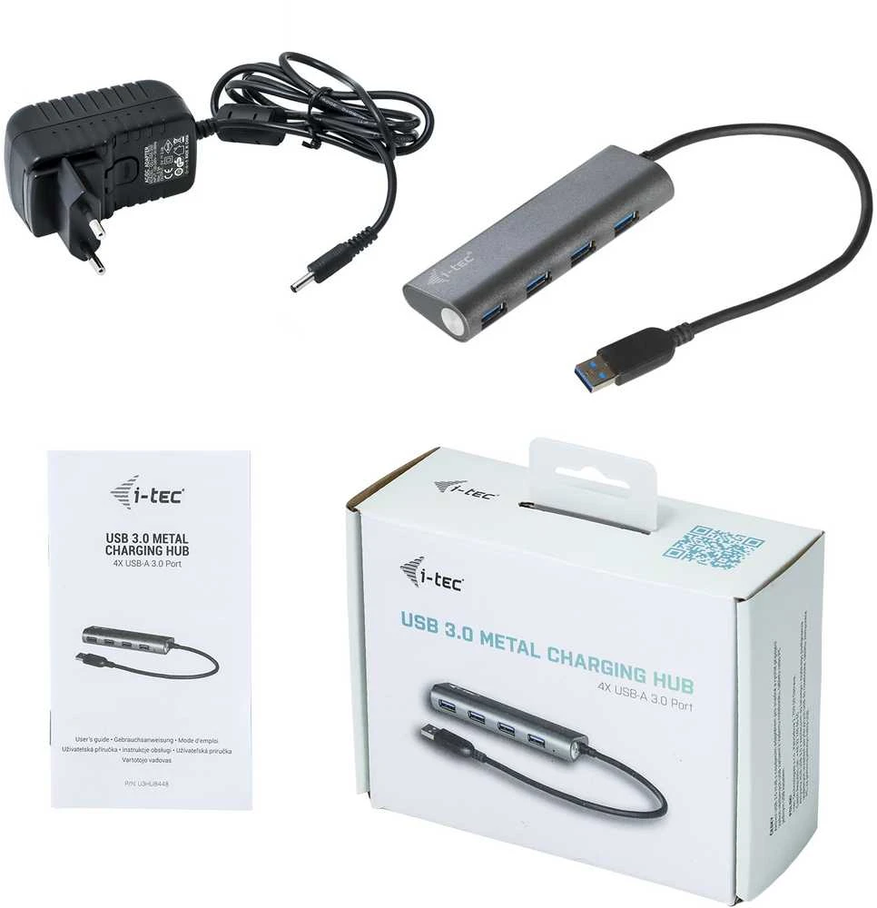 I-tec Superspeed USB 3.0  4 prievadų USB šakotuvas (U3HUB448)