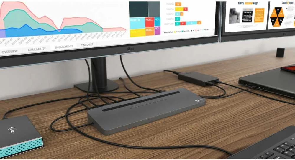 I-tec Metal C31FLATDOCKPDPRO knyginių kompiuterių dokas / jungčių replikatorius Vielinis USB 3.2 Gen 1 (3.1 Gen 1) Type-C Pilka