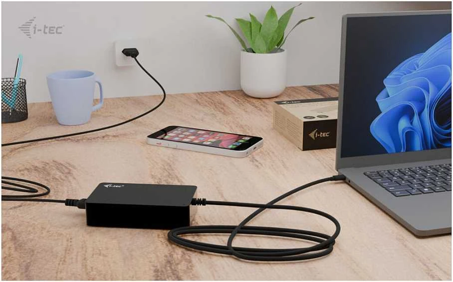 I-tec USB-C 140 W maitinimo tiekimas 1x USB-C 100 W PD 3.1