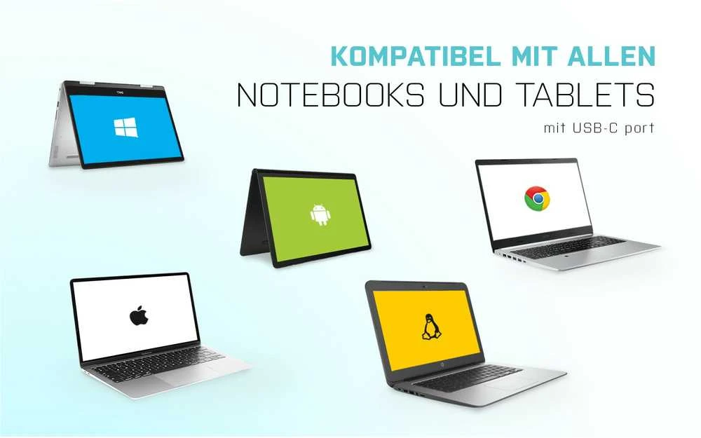 HP I-tec Advance C31HUB404 sąsajos šakotuvas USB 3.2 Gen 2 (3.1 Gen 2) Type-C 5000 Mbit/ai Juoda
