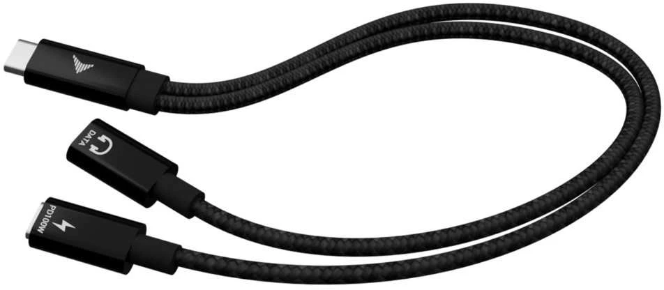 I-tec USB-C garso/duomenų maitinimo skirstytuvo kabelis 100 W