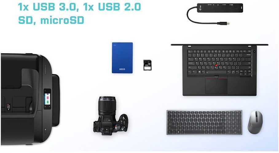 I-TEC USB-C Travel Easy Dock 4K HDMI + maitinimo tiekimas 60 W