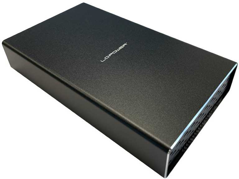 LC-Power HD dokas 1x 3,5 colio 1x M.2 į USB 3.2
