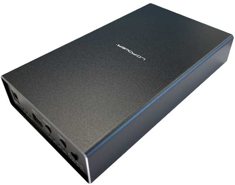 LC-Power HD dokas 1x 3,5 colio 1x M.2 į USB 3.2
