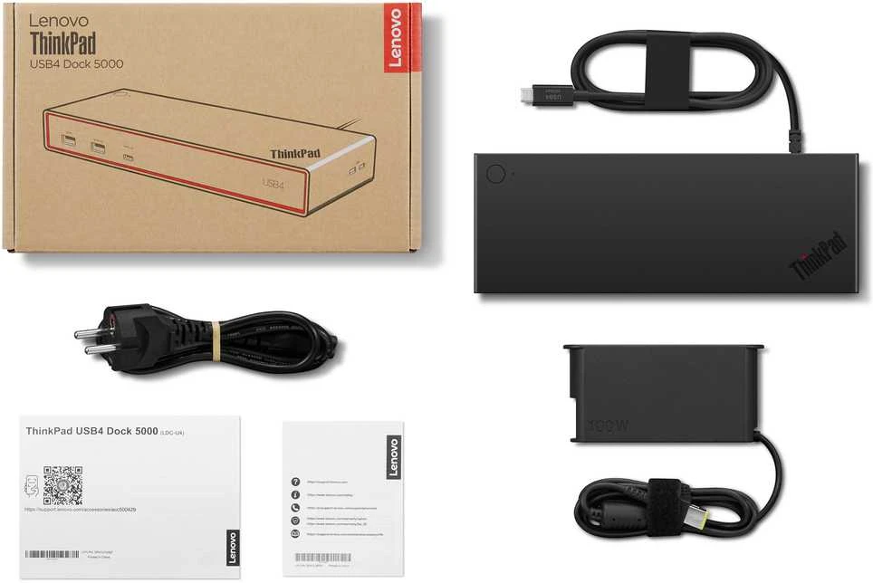 LENOVO TP USB4 DOCK 5000 (100W kintamosios srovės adapteris)