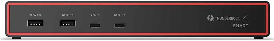 Lenovo ThinkPad Thunderbolt 4 stotelės priekinės jungtys