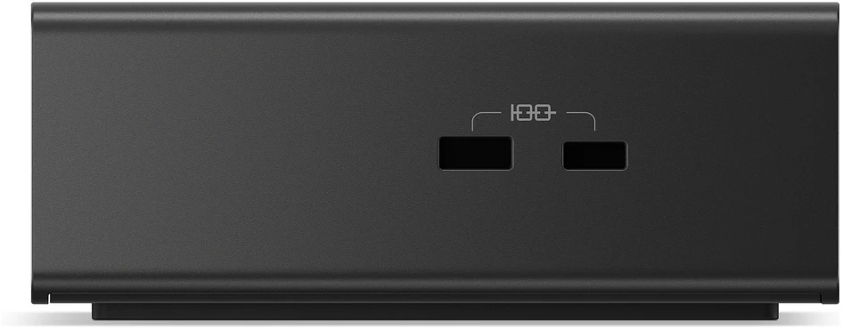 „Lenovo ThinkPad USB4 Smart Dock 5500“ (su 135 W adapteriu) | „DisplayPorts“ jungčių kiekis: 2 | HDMI jungčių kiekis: 1 | 100 W