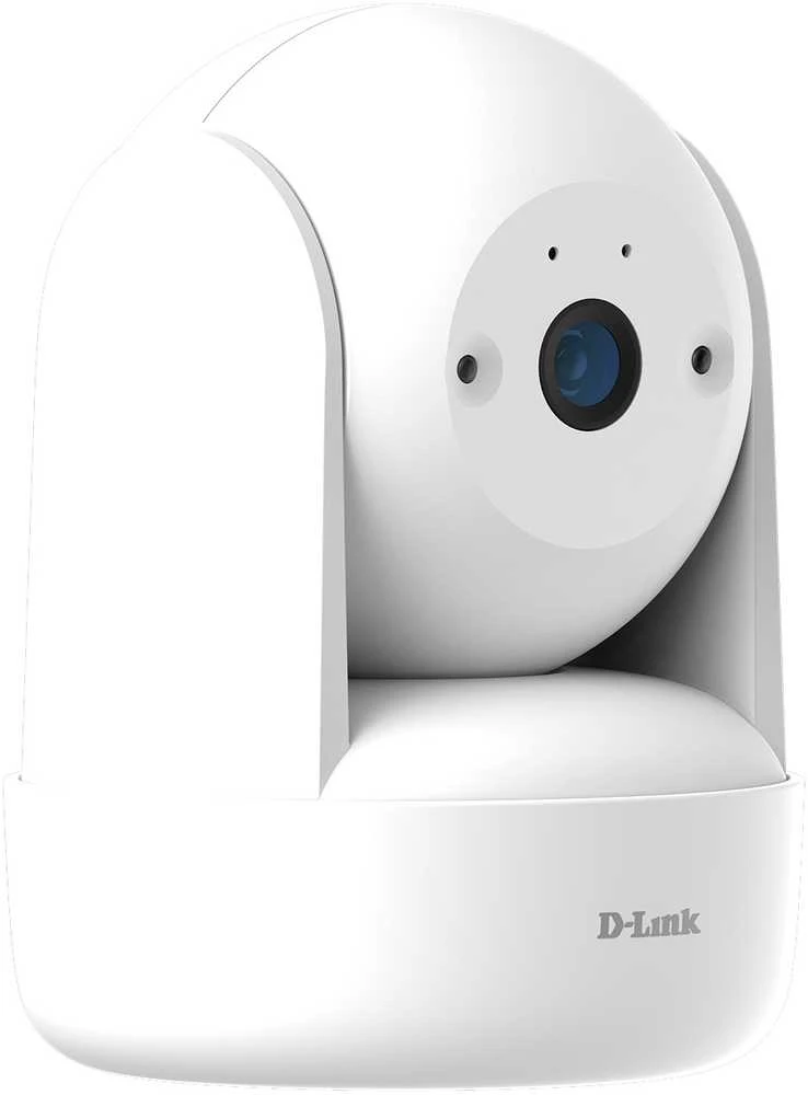 „D-Link“ 2K pasukama ir pakreipiama „Wi-Fi“ kamera, IP apsaugos kamera, vidaus patalpoms, belaidė, stalinė, balta, bokštelis