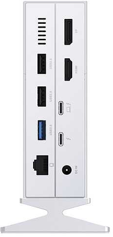 Šakotuvas D-Link DUF-E01/E, Laidinis, „Thunderbolt 4“, 3,5 mm, 10, 100, 1000 Mbit/s, Balta, „MicroSD“ („TransFlash“), SD