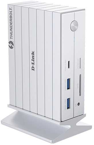 Šakotuvas D-Link DUF-E01/E, Laidinis, „Thunderbolt 4“, 3,5 mm, 10, 100, 1000 Mbit/s, Balta, „MicroSD“ („TransFlash“), SD