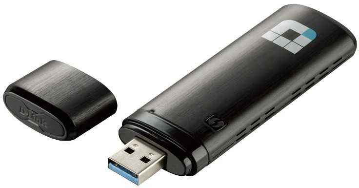 D-Link DLINK DWA-182 belaidis AC1200 dviejų juostų USB adapteris