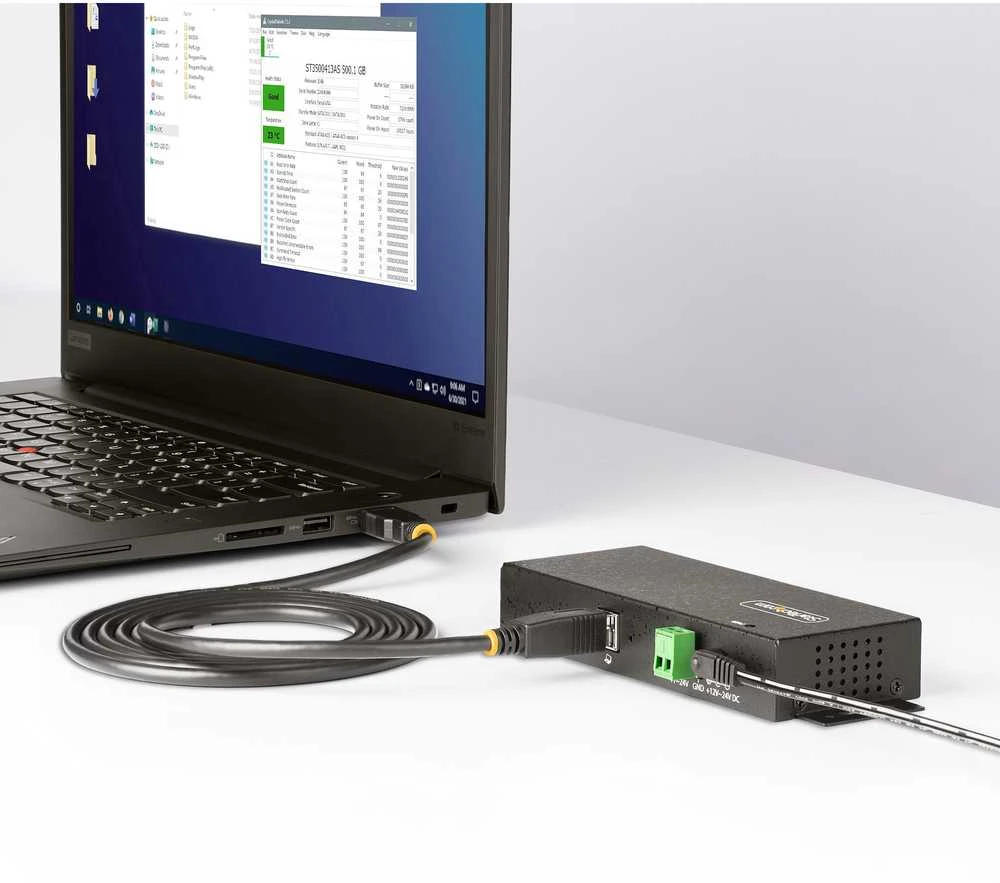StarTech 7PT MANAGED INDUSTRIAL USB HUB/.