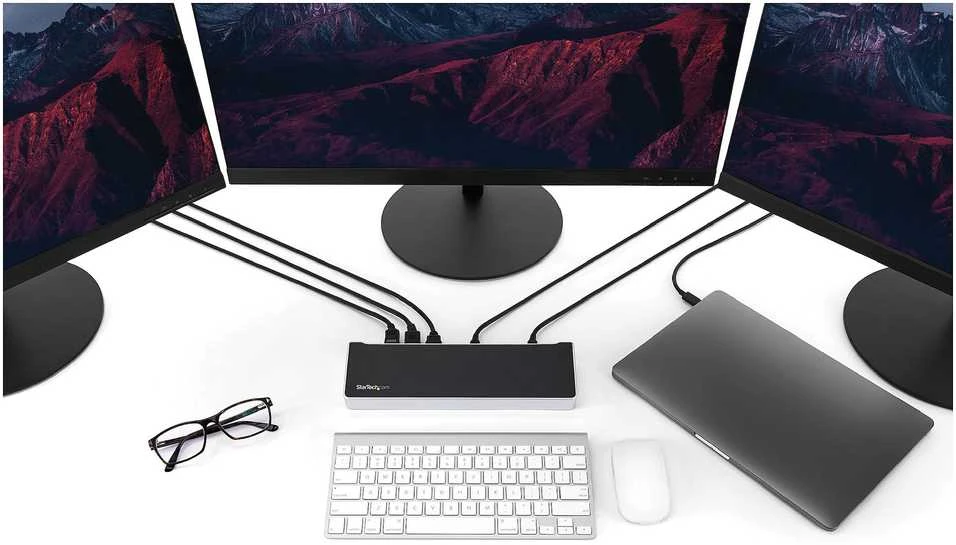 StarTech Triple Monitorius 4K USB-C stotis / replikatorius (DK30CH2DPPDU)