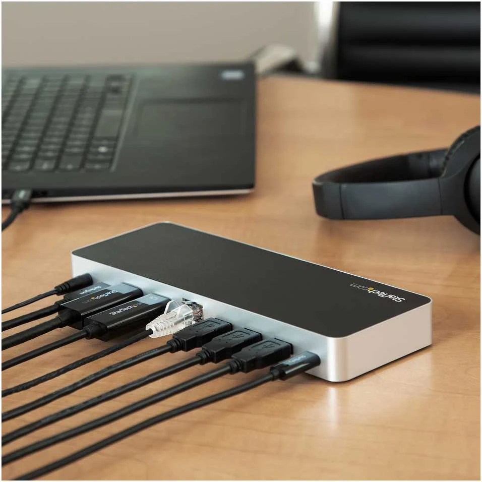 „StarTech Dual HDMI Dock“ USB-C stotis / replikatorius (MST30C2HHPDU)