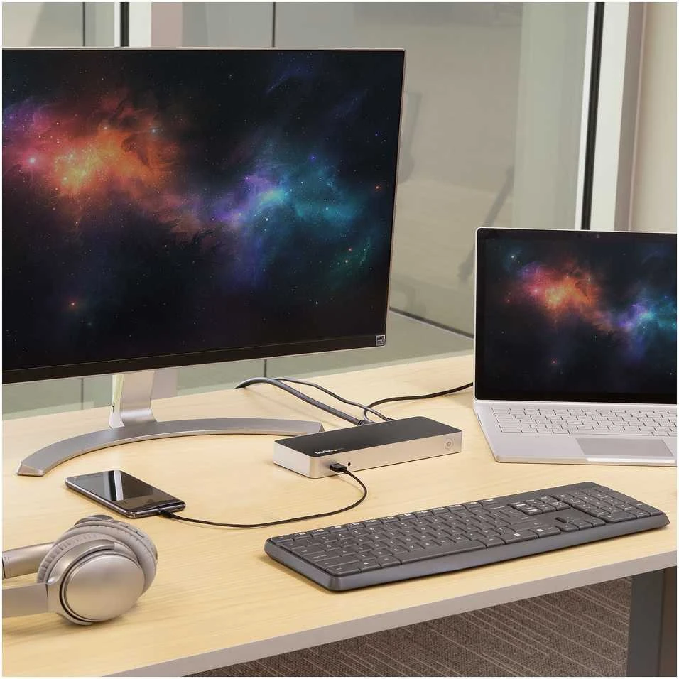 „StarTech Dual HDMI Dock“ USB-C stotis / replikatorius (MST30C2HHPDU)