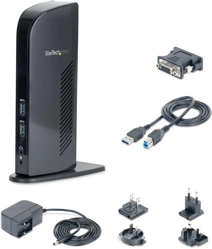 „StarTech HD Dock“ USB 3.0 stotis / replikatorius (USB3SDOCKHD)