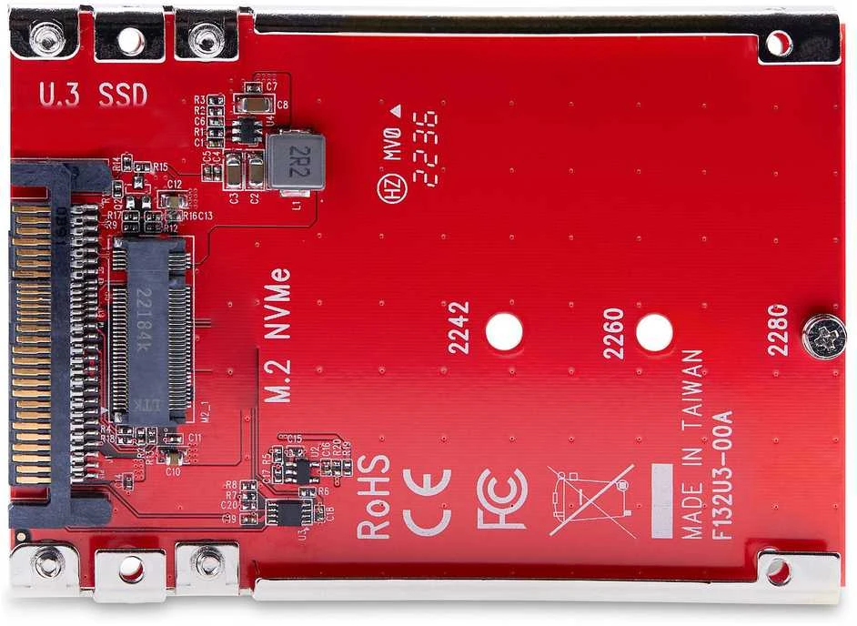 StarTech M.2 IKI U.3 ADAPTERIS / KONVERTERIS / M2 NVME SSD Į 2,5 INCH U.3