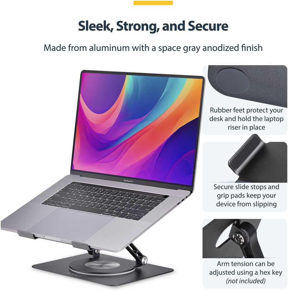 StarTech ROTATING LAPTOP STAND/RISER