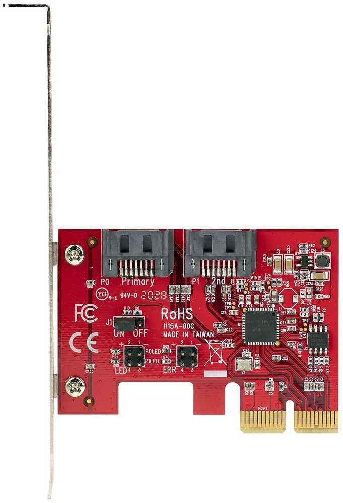 Kontroler StarTech Karta kontrolera RAID 2P6GR-PCIE-SATA-CARD