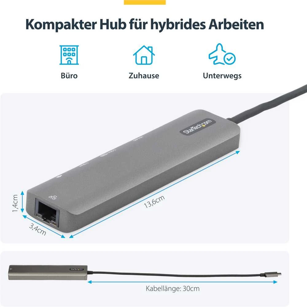 „StarTech“ USB-C stotis / replikatorius (DKT30CHSDPD1)