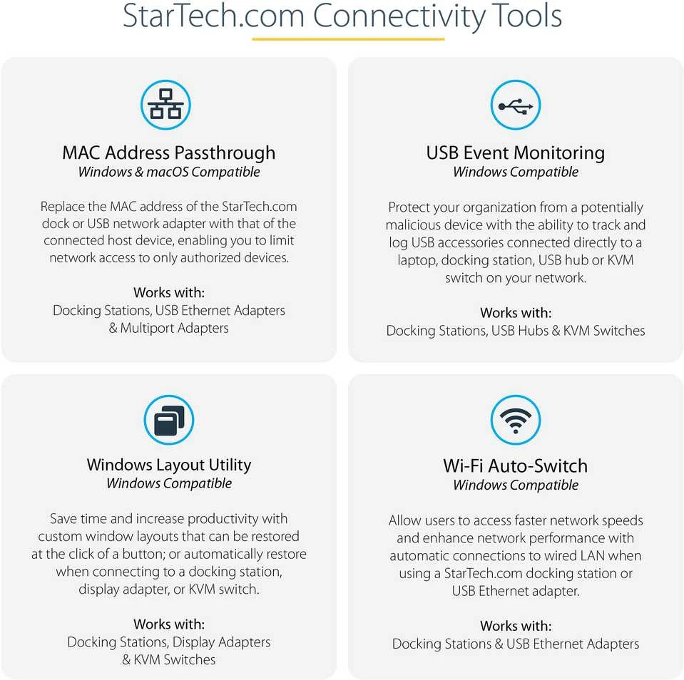 HUB USB StarTech HUB USB Startech TB4CDOCKUE