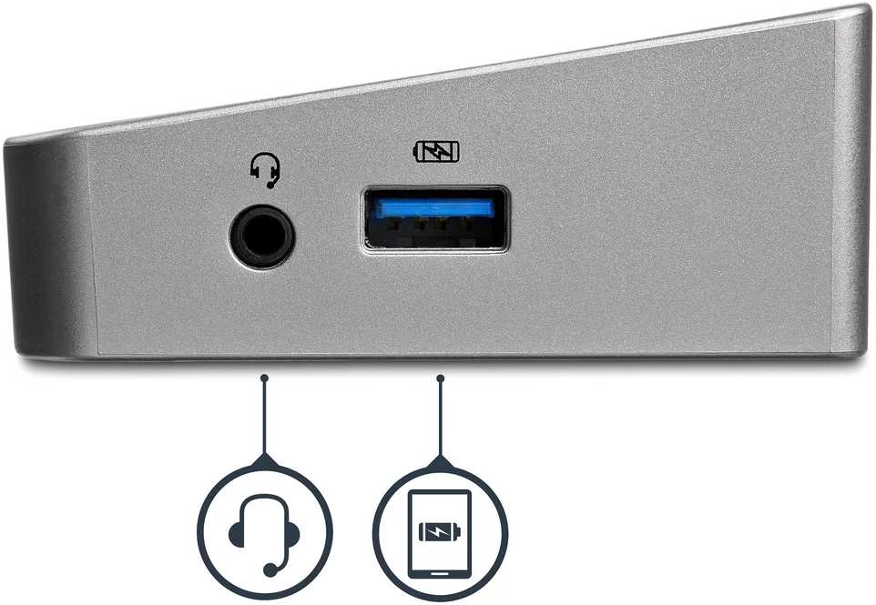 „StarTech Triple Video Dock“ USB 3.0 (USB3DOCKH2DP)