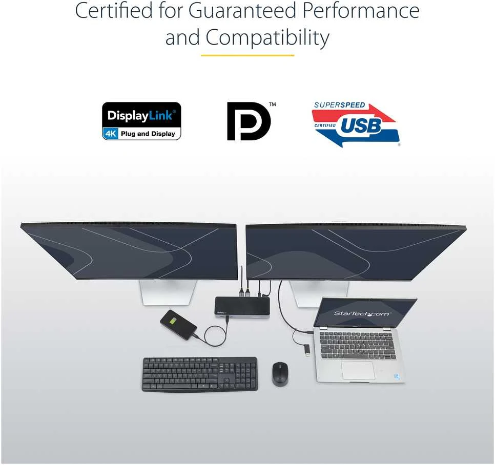 „StarTech“ USB-C stotis / replikatorius (DK30C2DPEPUE)
