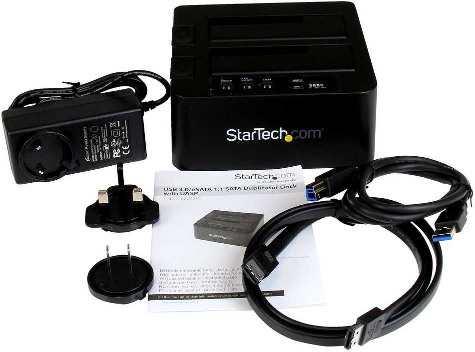 Startech Components USB 3.0 / eSATA SATA HDD / SSD kopijavimo kabelis