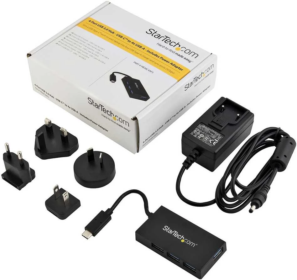 HUB USB StarTech 4x USB-A 3.0 (HB30C4AFS)