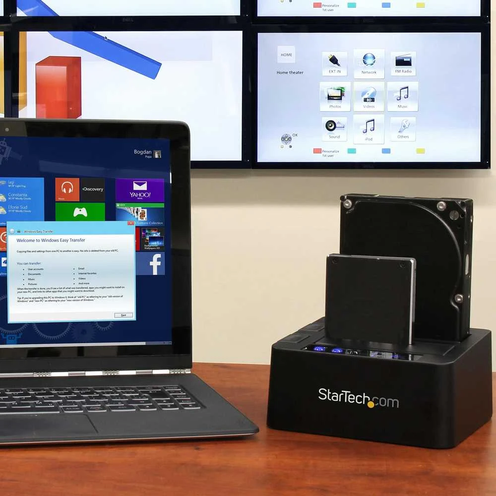 Doko stotelė StarTech 2.5''/3.5'' SATA - USB 3.2 Gen 2 (SDOCK2U313R)