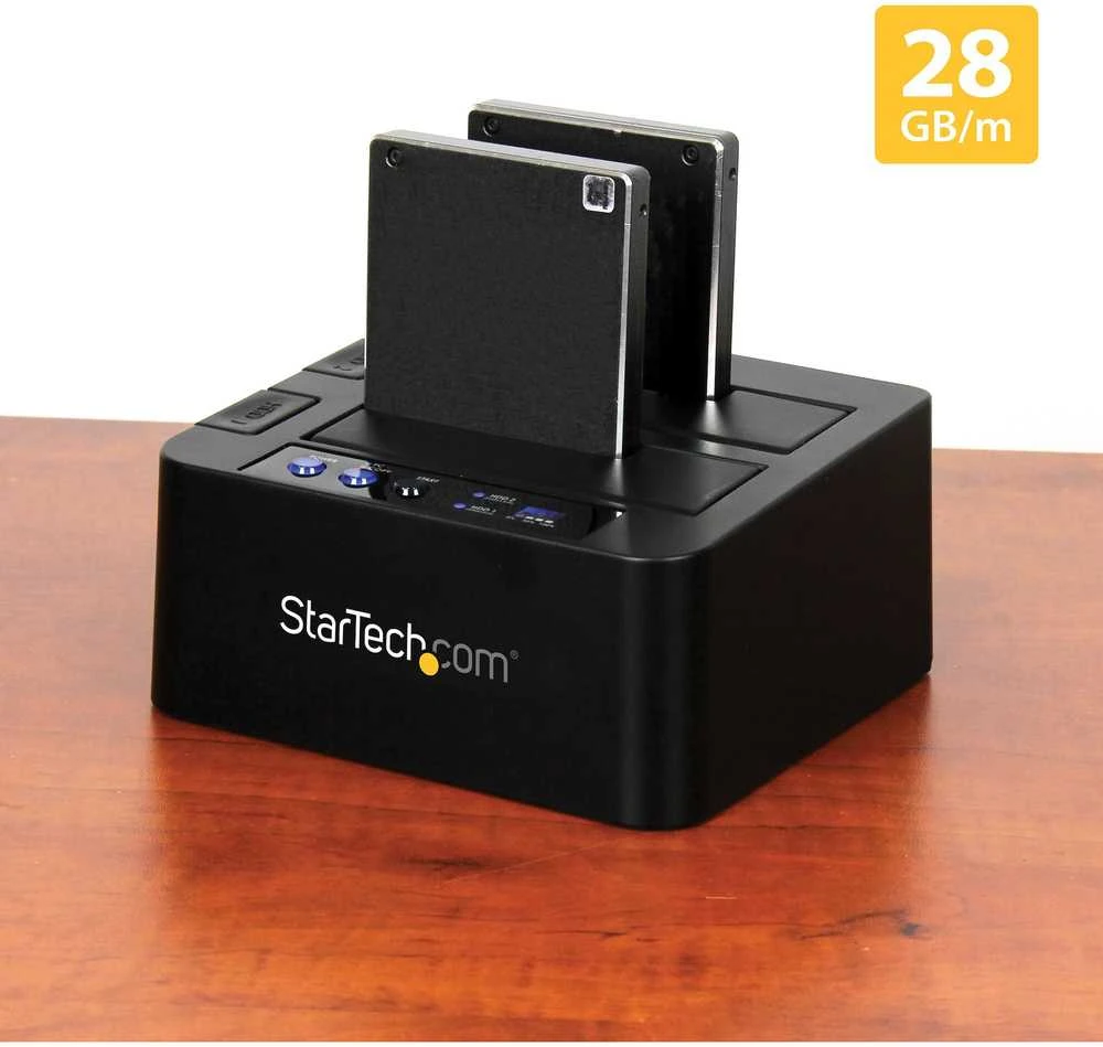 Doko stotelė StarTech 2.5''/3.5'' SATA - USB 3.2 Gen 2 (SDOCK2U313R)
