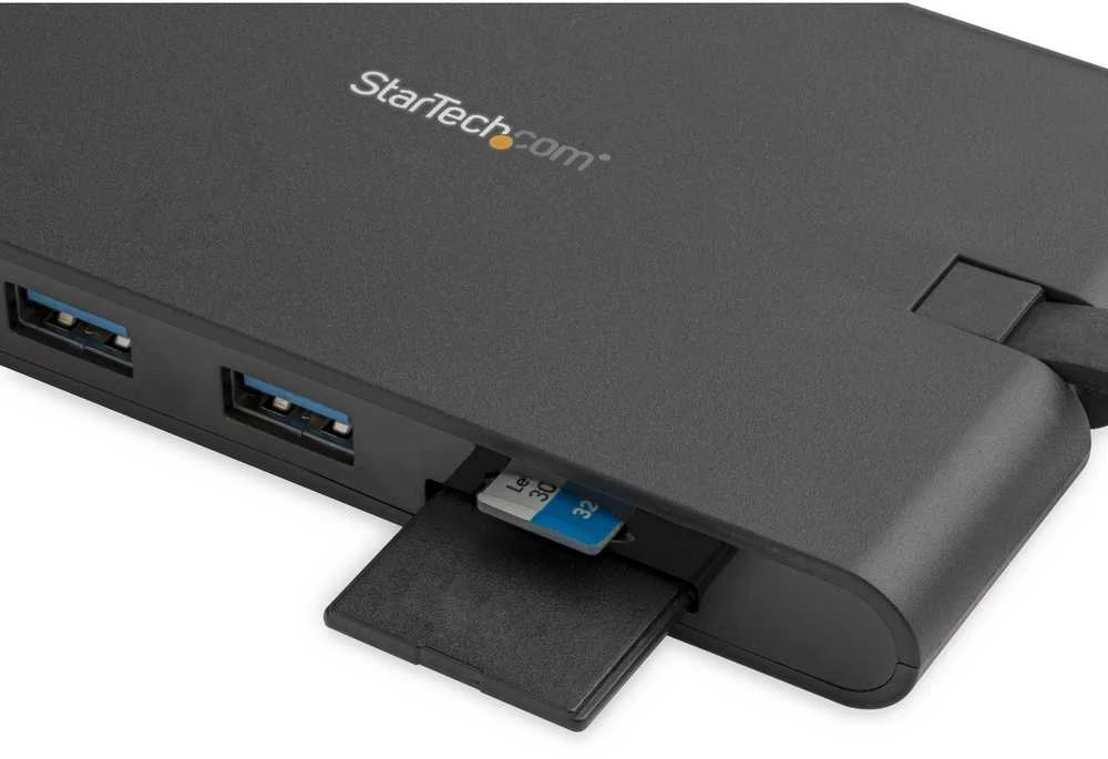 StarTech DKT30CHVSCPD USB-C kelių prievadų adapteris USB3.0 C -> 1x USB-C PD, 1x HDMI, 1x RJ45, 3x USB3.0, 1x VGA