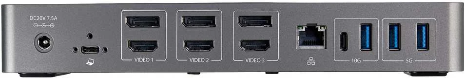 „StarTech“ USB-C/A stotis / replikatorius (DK31C3HDPDUE)
