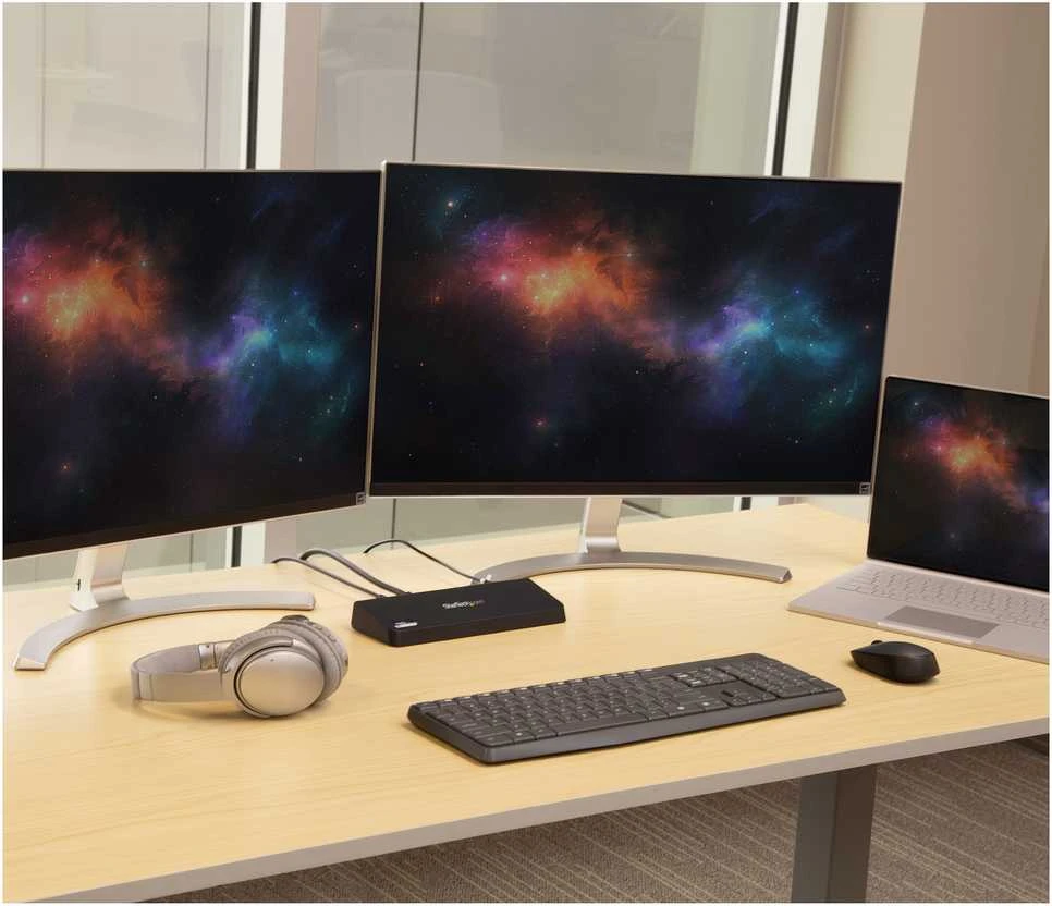 „StarTech 4K Dock“ USB stotis / replikatorius (USB3DOCKHDPC)
