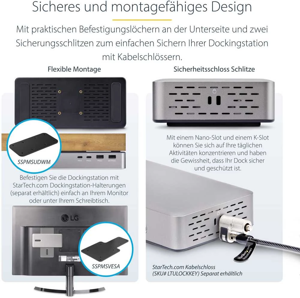 StarTech USB4 DOCKING STATION DUAL 4K/.